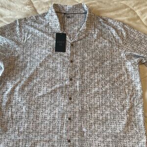 Stylish Gray Men's Dress Shirt